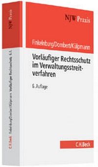 Abbildung von: Vorläufiger Rechtsschutz im Verwaltungsstreitverfahren - C.H.BECK