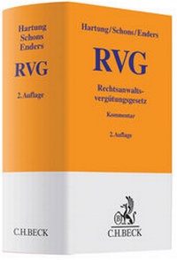 Enlarge image Cover: Rechtsanwaltsvergütungsgesetz: RVG - C.H.BECK