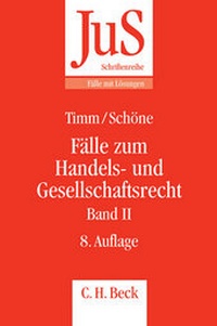 Abbildung von: Fälle zum Handels- und Gesellschaftsrecht Band II - C.H.BECK