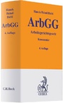 Cover: Arbeitsgerichtsgesetz (ArbGG) - C.H.BECK