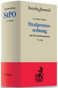 Cover: Strafprozessordnung - C.H.BECK