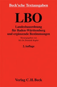 Abbildung von: Landesbauordnung für Baden-Württemberg: LBO - C.H.BECK