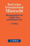 Cover: Beck`sches Formularbuch Mietrecht - C.H.BECK
