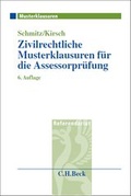 Cover: Zivilrechtliche Musterklausuren f&uuml;r die Assessorpr&uuml;fung - C.H.BECK