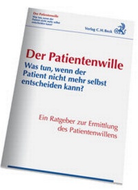 Abbildung von: Der Patientenwille - C.H.BECK