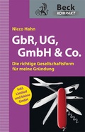 Cover: GbR, UG, GmbH & Co. - C.H.BECK