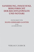 Bild: Sanierung, Insolvenz, Berufsrecht der Rechtsanw&auml;lte und Notare - C.H.BECK