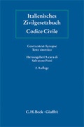 Cover: Italienisches Zivilgesetzbuch. Verbrauchergesetzbuch. Codice Civile Italiano. Codice del Consumo - C.H.BECK