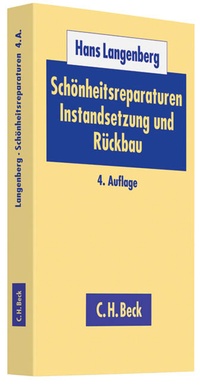 Enlarge image Cover: Schönheitsreparaturen, Instandsetzung und Rückbau - C.H.BECK