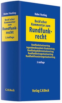 Abbildung von: Beck'scher Kommentar zum Rundfunkrecht - C.H.BECK