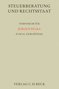 Cover: Steuerberatung und Rechtsstaat - C.H.BECK