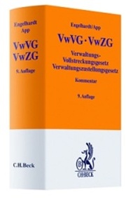 Abbildung von: Verwaltungs-Vollstreckungsgesetz, Verwaltungszustellungsgesetz: VwVG, VwZG - C.H.BECK