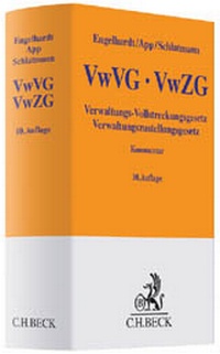 Abbildung von: Verwaltungs-Vollstreckungsgesetz, Verwaltungszustellungsgesetz: VwVG, VwZG - C.H.BECK