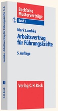 Cover: Arbeitsvertrag f&uuml;r F&uuml;hrungskr&auml;fte - C.H.BECK