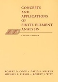 Cover: Concepts and Applications of Finite Element Analysis - Wiley