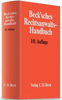 Abbildung von: Beck'sches Rechtsanwalts-Handbuch - C.H.BECK