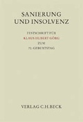 Cover: Sanierung und Insolvenz - C.H.BECK