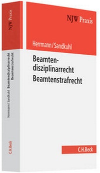 Abbildung von: Beamtendisziplinarrecht - Beamtenstrafrecht - C.H.BECK