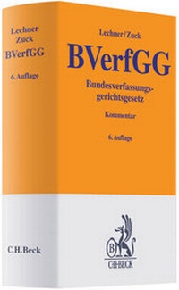 Abbildung von: Bundesverfassungsgerichtsgesetz: BVerfGG - C.H.BECK