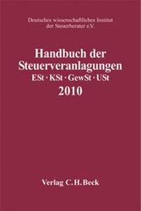 Abbildung von: Handbuch der Steuerveranlagungen 2010 - C.H.BECK