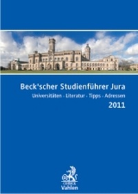 Abbildung von: Beck'scher Studienführer Jura 2011 - C.H.BECK