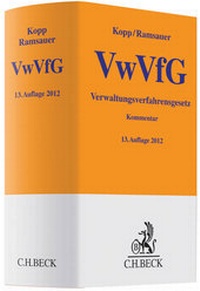 Abbildung von: Verwaltungsverfahrensgesetz: VwVfG - C.H.BECK