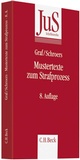 Cover: Mustertexte zum Strafprozess - C.H.BECK