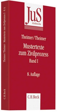Abbildung von: Mustertexte zum Zivilprozess - C.H.BECK