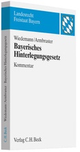 Cover: Bayerisches Hinterlegungsgesetz - C.H.BECK