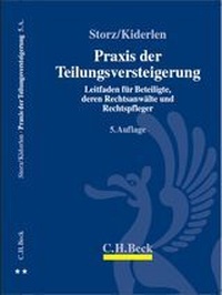 Abbildung von: Praxis der Teilungsversteigerung - C.H.BECK