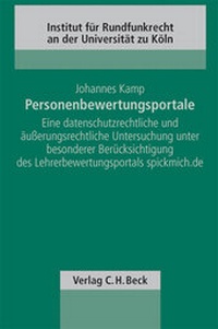 Abbildung von: Personenbewertungsportale - C.H.BECK
