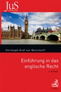 Cover: Einf&uuml;hrung in das englische Recht - C.H.BECK