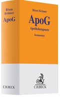 Cover: Apothekengesetz: ApoG - C.H.BECK