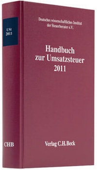 Abbildung von: Handbuch zur Umsatzsteuer 2011: Ust - C.H.BECK