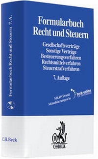 Abbildung von: Formularbuch Recht und Steuern - C.H.BECK