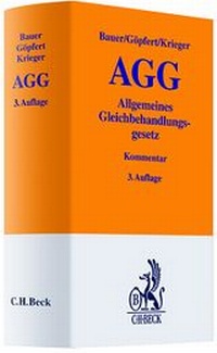 Bild vergrößern Bild: Allgemeines Gleichbehandlungsgesetz: AGG - C.H.BECK