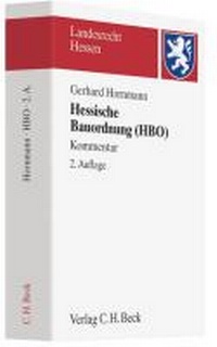Abbildung von: Hessische Bauordnung (HBO) - C.H.BECK