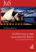 Cover: Einf&uuml;hrung in das australische Recht - C.H.BECK