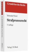 Cover: Strafprozessrecht - C.H.BECK