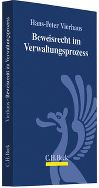 Abbildung von: Beweisrecht im Verwaltungsprozess - C.H.BECK