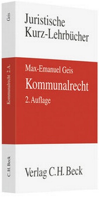 Enlarge image Cover: Kommunalrecht - C.H.BECK