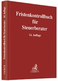 Cover: Fristenkontrollbuch f&uuml;r Steuerberater - C.H.BECK