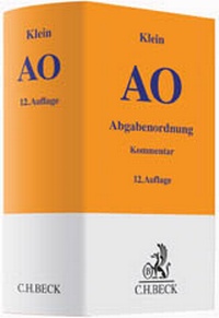 Abbildung von: Abgabenordnung: AO - C.H.BECK