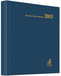 Abbildung von: Beck'scher Juristen-Kalender 2013 - C.H.BECK