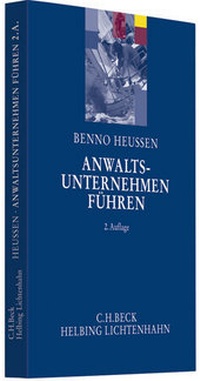 Abbildung von: Anwaltsunternehmen führen - C.H.BECK