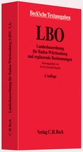 Cover: Landesbauordnung f&uuml;r Baden-W&uuml;rttemberg: LBO - C.H.BECK