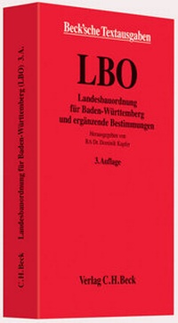 Abbildung von: Landesbauordnung für Baden-Württemberg: LBO - C.H.BECK