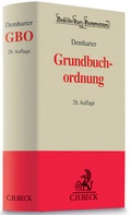 Cover: Grundbuchordnung: GBO - C.H.BECK