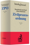 Abbildung von: Zivilprozessordnung: ZPO - C.H.BECK