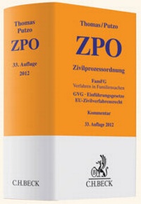 Abbildung von: Zivilprozessordnung: ZPO - C.H.BECK